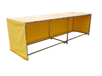 Skládací pultový stůl 450x80cm