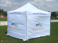 reklamní stan 3x3 standart,opláštění 300g/m2