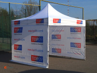 reklamní stan 2x2 premium extreme,opláštění 300g/m2