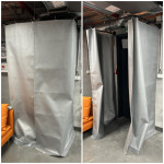 nehořlavý závěs sklotkanina 580g 250x200cm