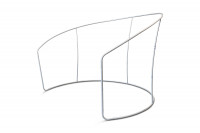 Textilní obloukový paravan 250x290