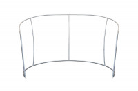 Textilní obloukový paravan 250x290