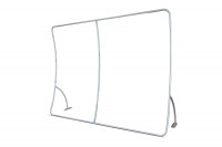 Textilní paravan U 300x230