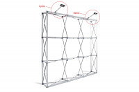 textilní pop-up stěna 300x300