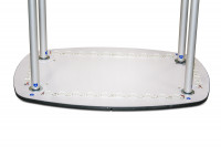 Promo stůl LED oválný