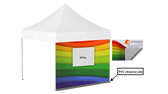 3m bok se síťkou+potisk