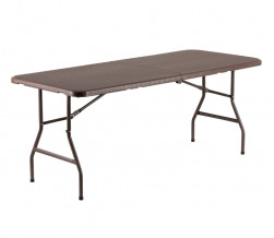 Skládací stůl 180x76cm imitace ratanu
