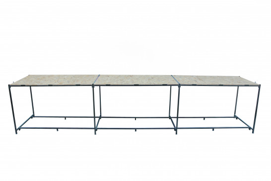 Skládací pultový stůl 450x80cm