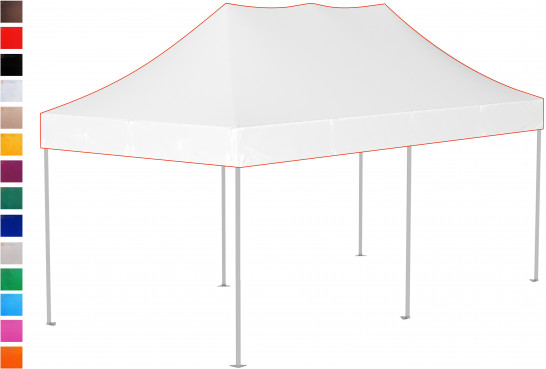 Střešní plachta stanu 3x6