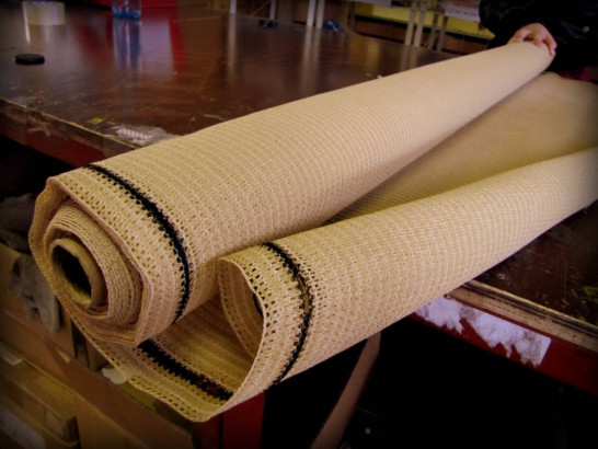 Stínící síť písková 180g, š.150cm, role 100m