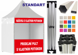 STAN 2X2 STANDART+ potisk nášivky a pultu