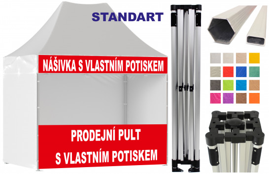 2X3 STANDART + potisk nášivky a pultu