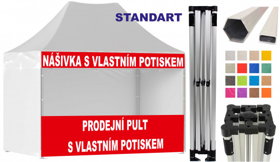 STAN 2X4 STANDART + potisk límce a pultu