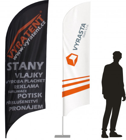 reklamní vlajka Fly M