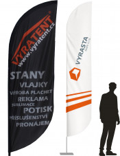 reklamní vlajka Winder L