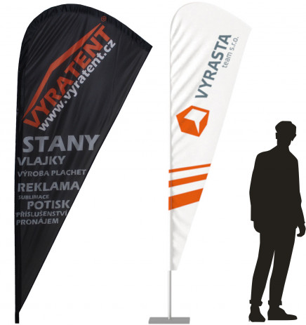 reklamní vlajka Wing M