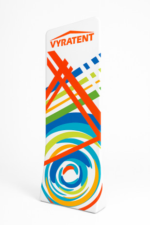 Textilní paravan věž 230x80