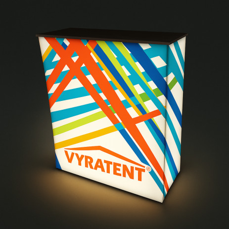 Promo stůl LED obdelníkový