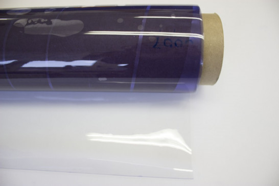 PVC fólie průhledná 0,5mm celá role š 140cm