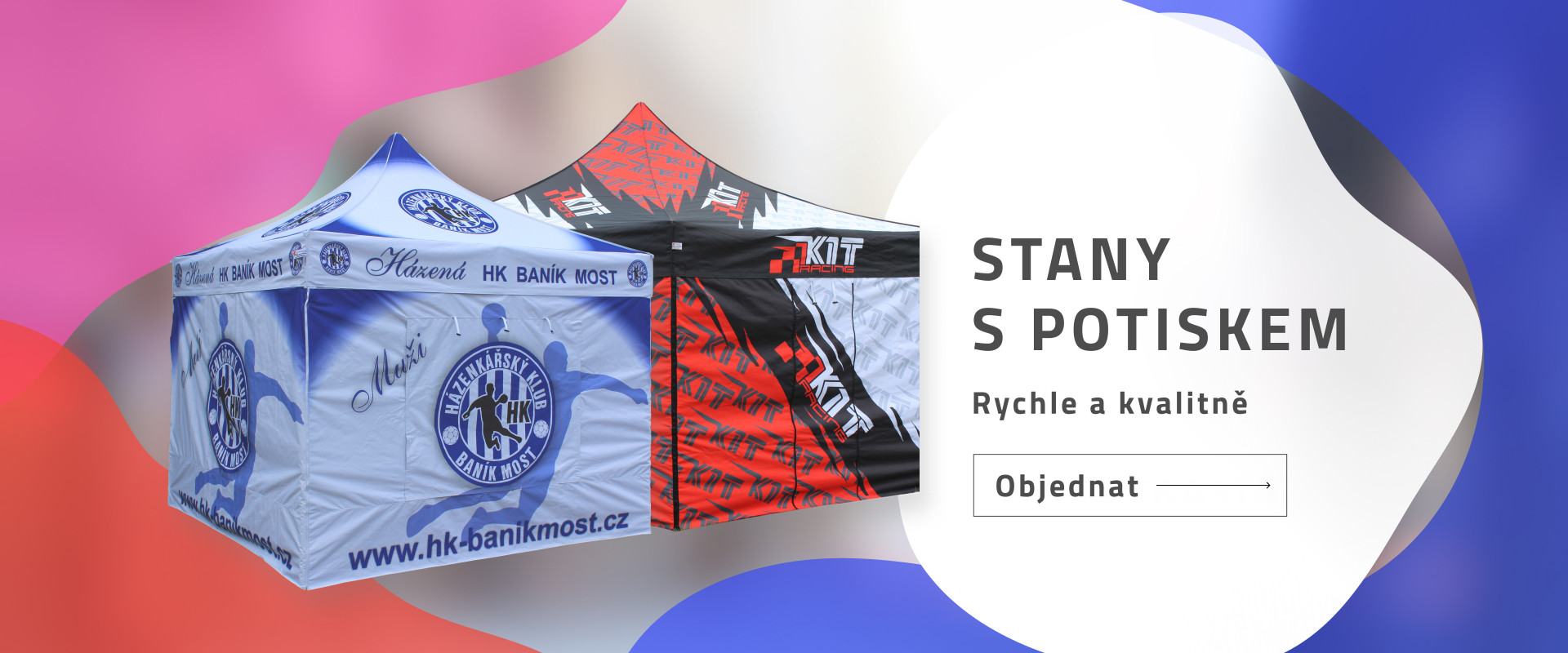 Stany s potiskem rychle a kvalitně